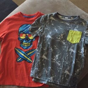 Two boys 6/7 tees